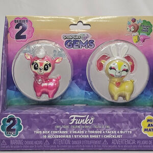 FUNKO SNAPSIES: Gems - 2PK (Spring) Series 2  Blush & Pinky NWT